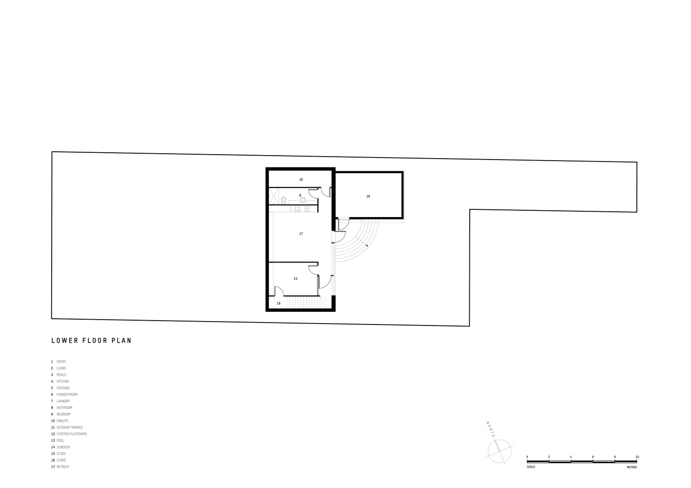 阿德莱德圣彼得别墅丨Glasshouse-55