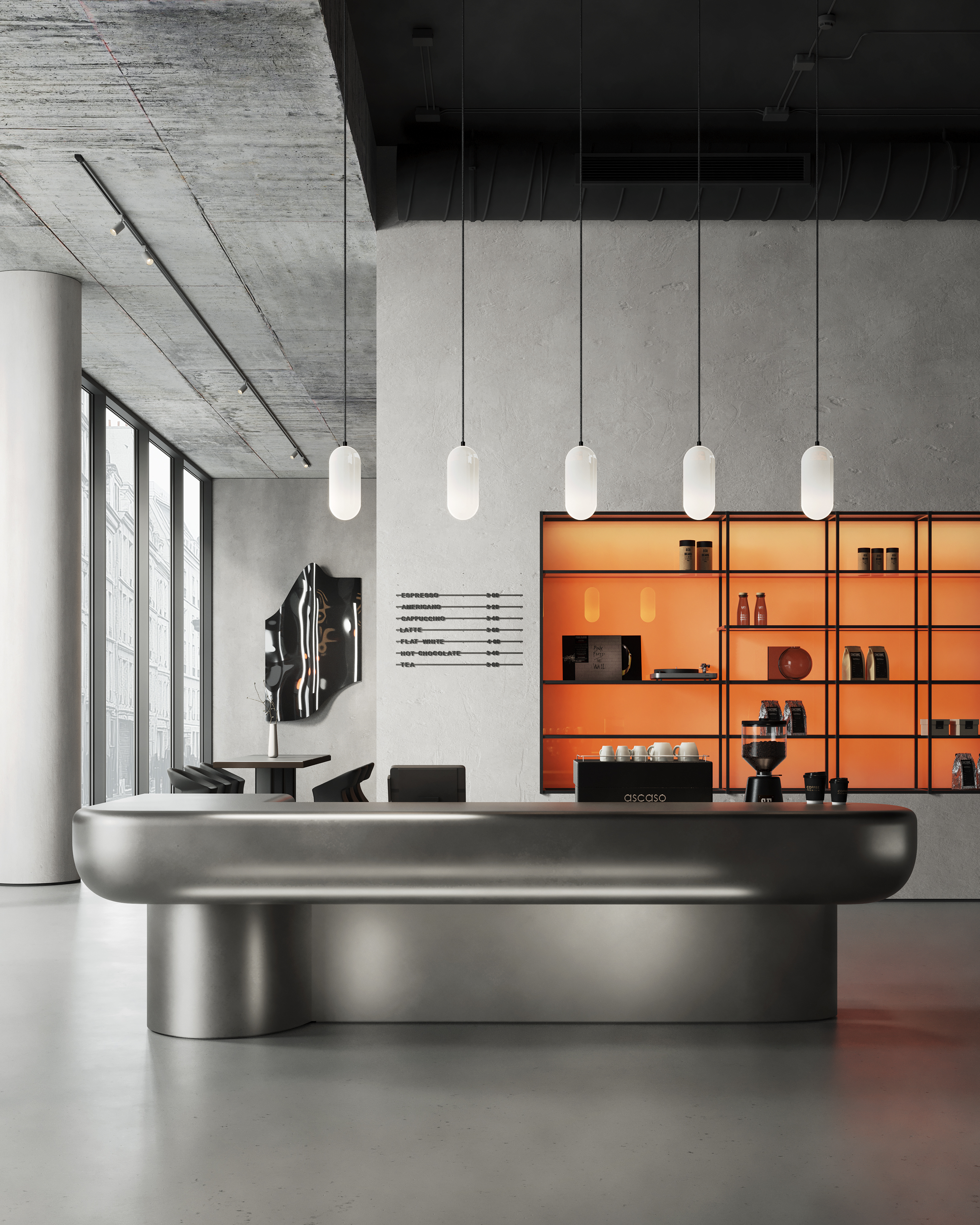 CAFE VISUALISATION（咖啡馆室内可视化项目）丨C  RENDER-8