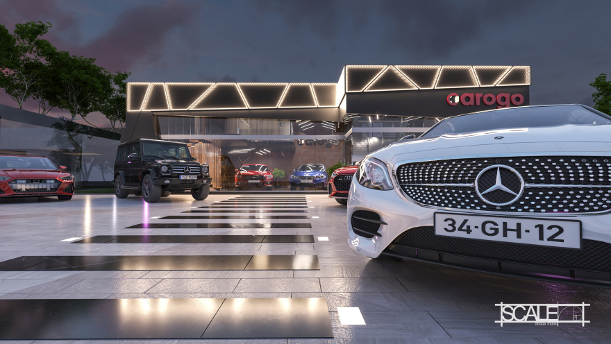 Carogo 汽车展厅丨Scale Design Studio-13