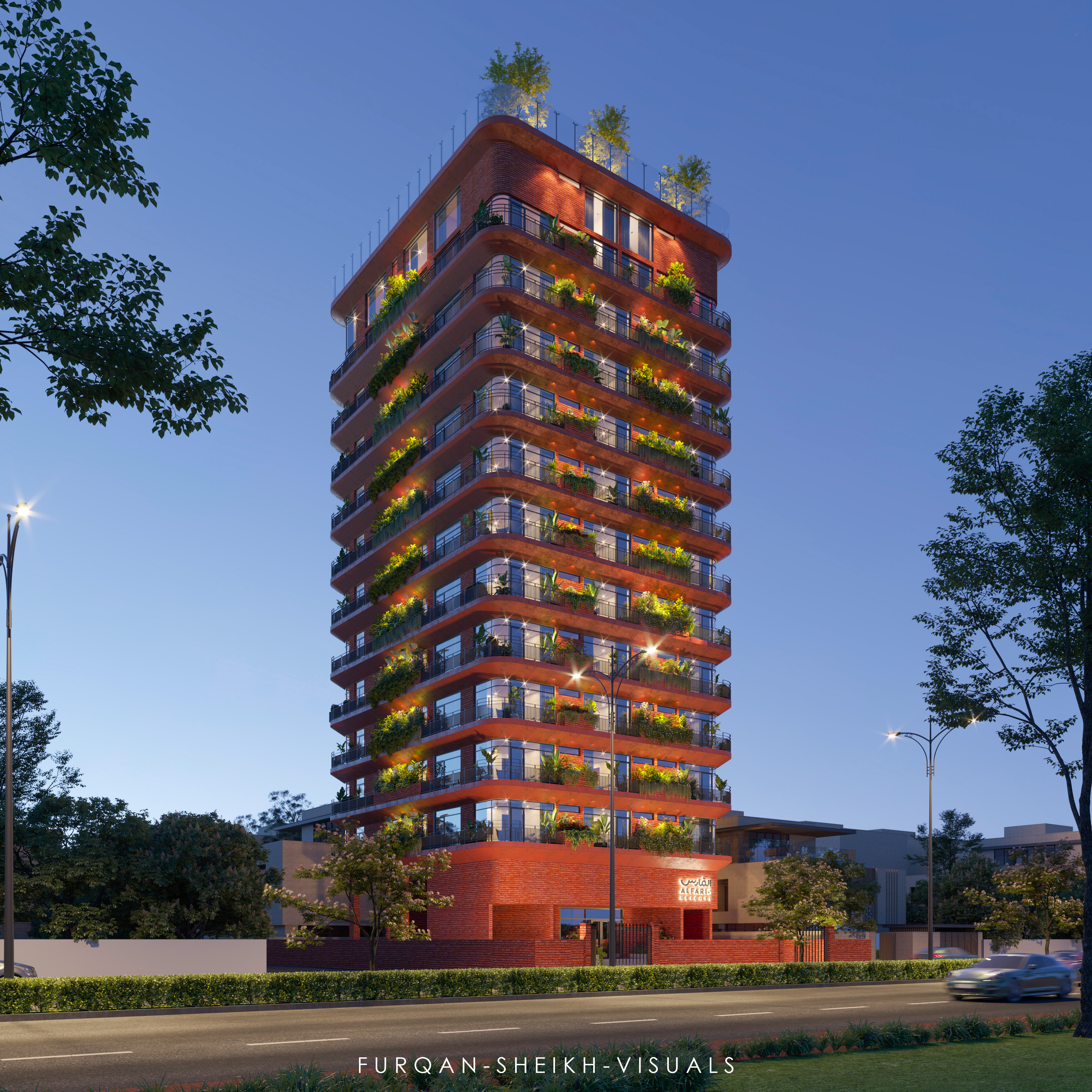 公寓楼（外部）-4