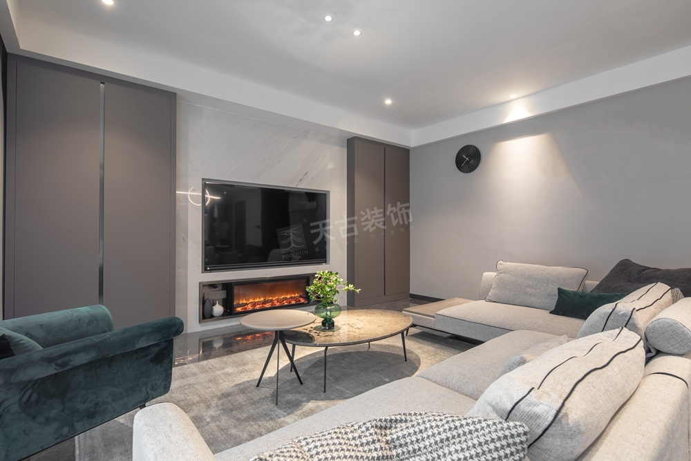 北大资源蘭庭序 · 现代简约风格大平层设计-5