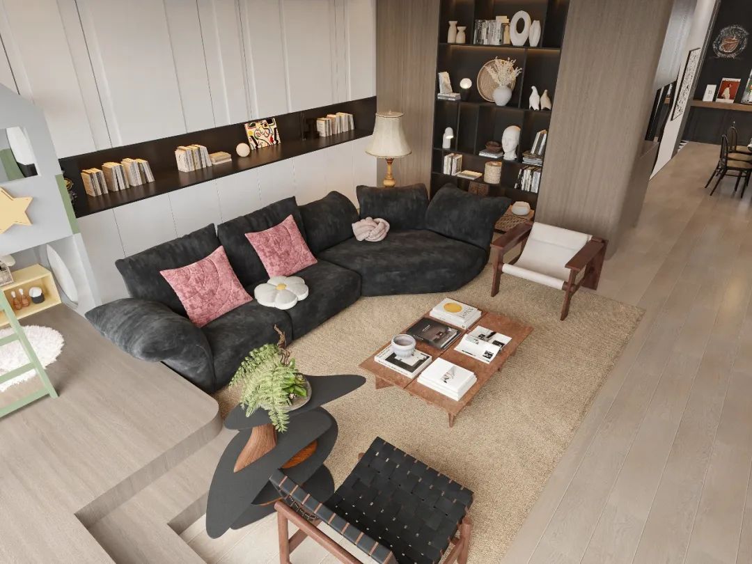 沁润之居 · 现代诗意的住宅设计丨柒颜设计-21