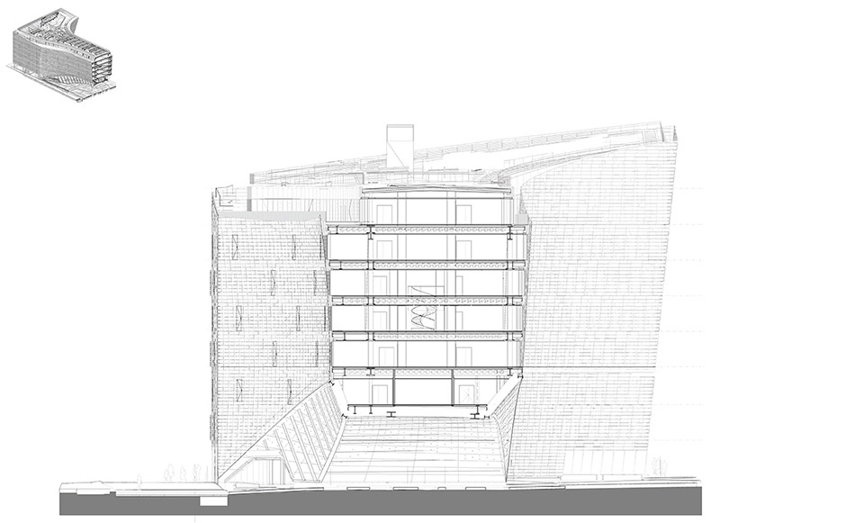 世界报总部大楼，巴黎 / Snøhetta-98
