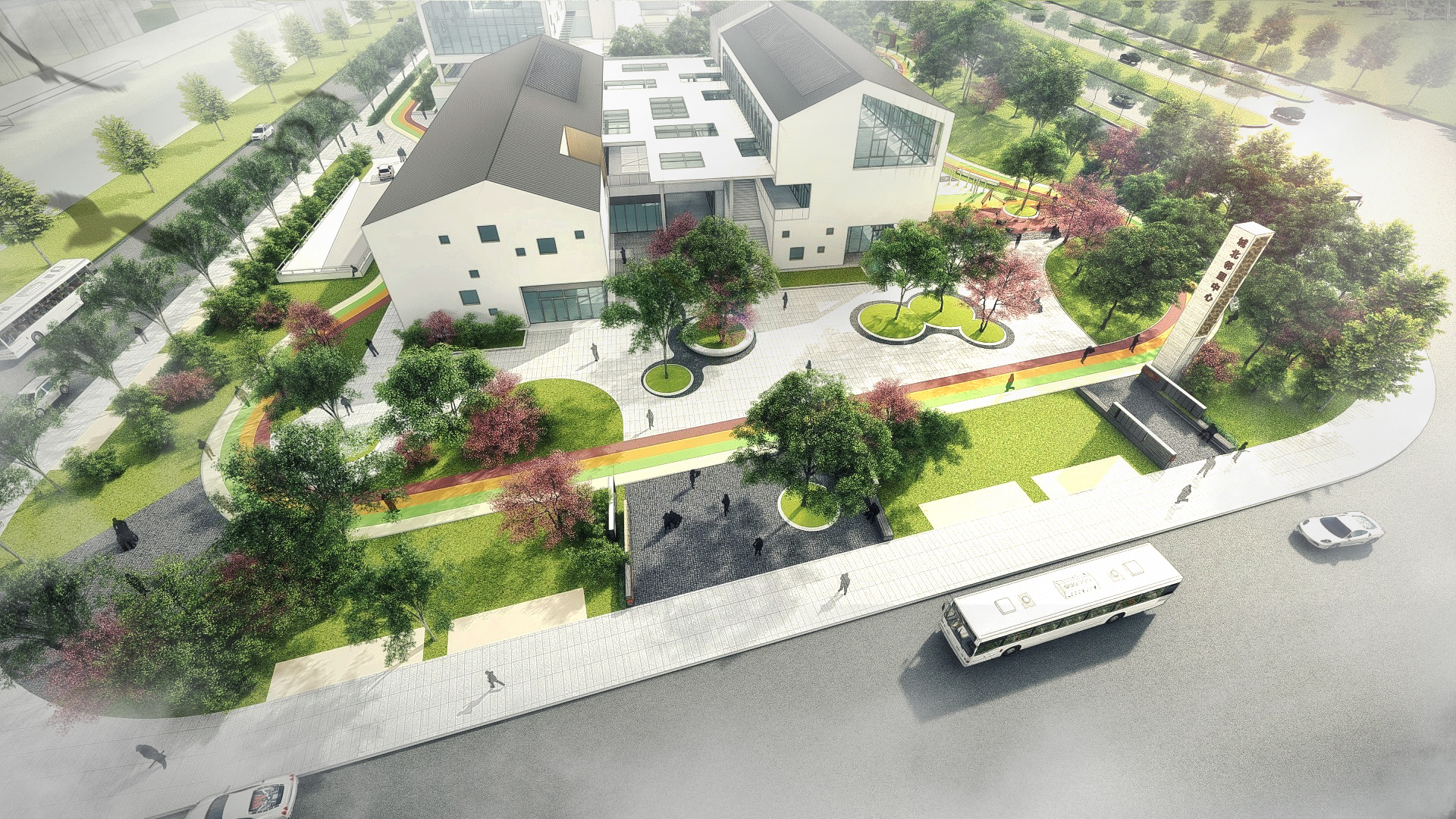 邻里中心景观设计-1