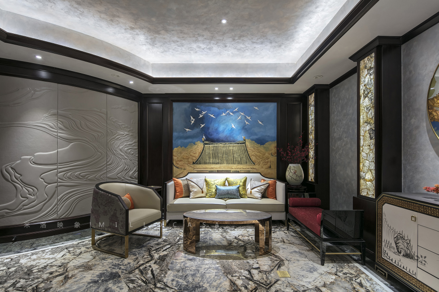 李府别墅公馆丨中国郴州丨米洛映象,好百年装饰-79