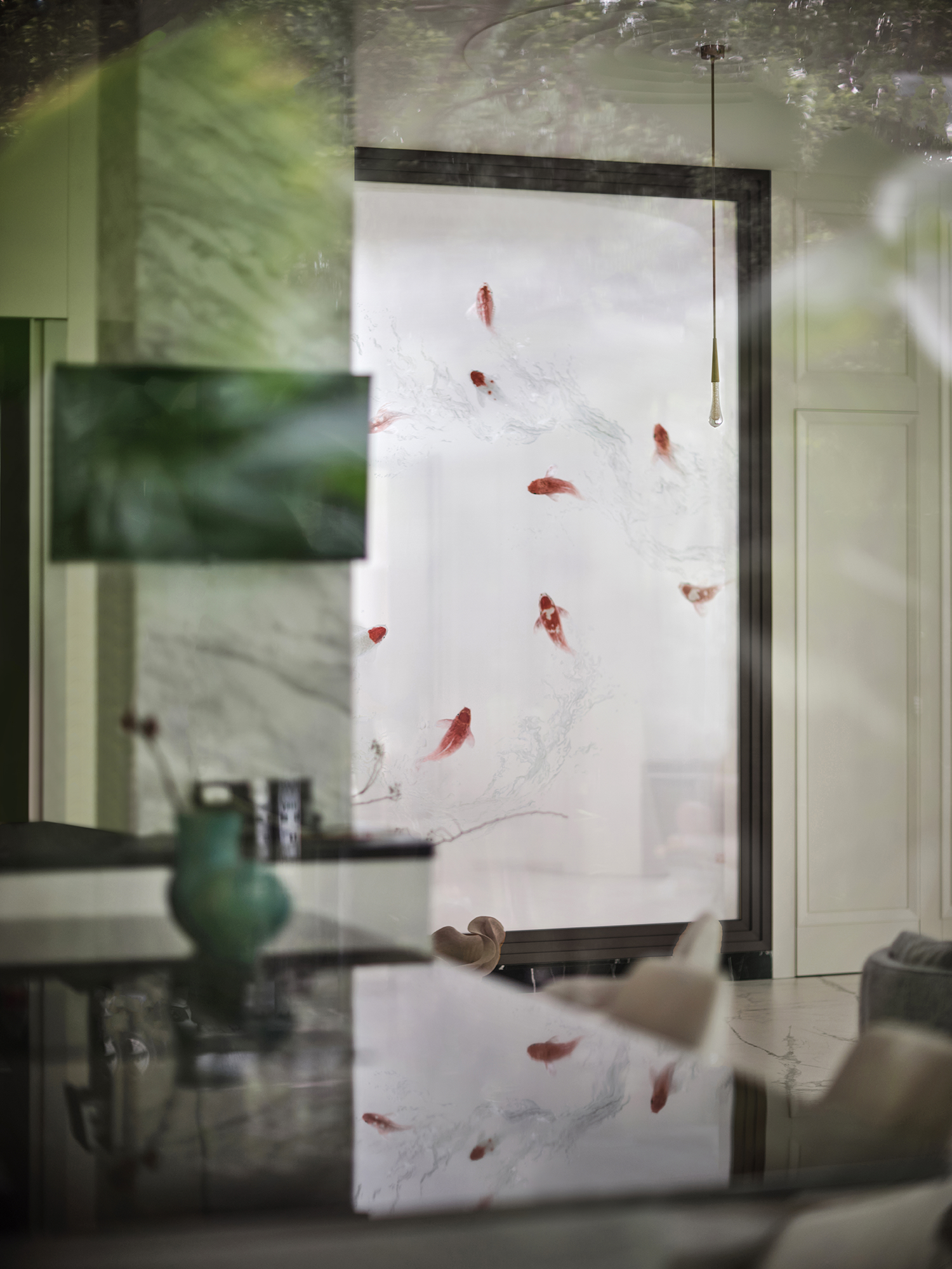 四川成都·锦官新城1000㎡ 森系自然住宅设计丨中国成都丨STUDIO.Y室内设计事务所-17