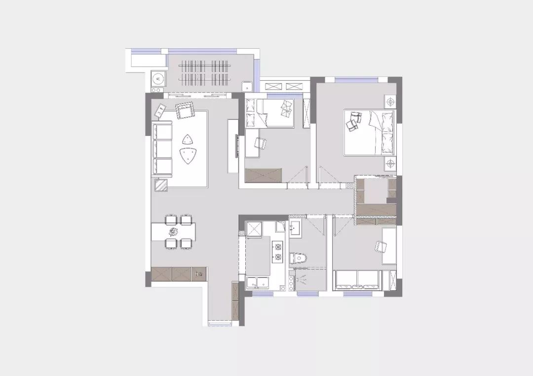 公园大道·壹号极简美学空间-15