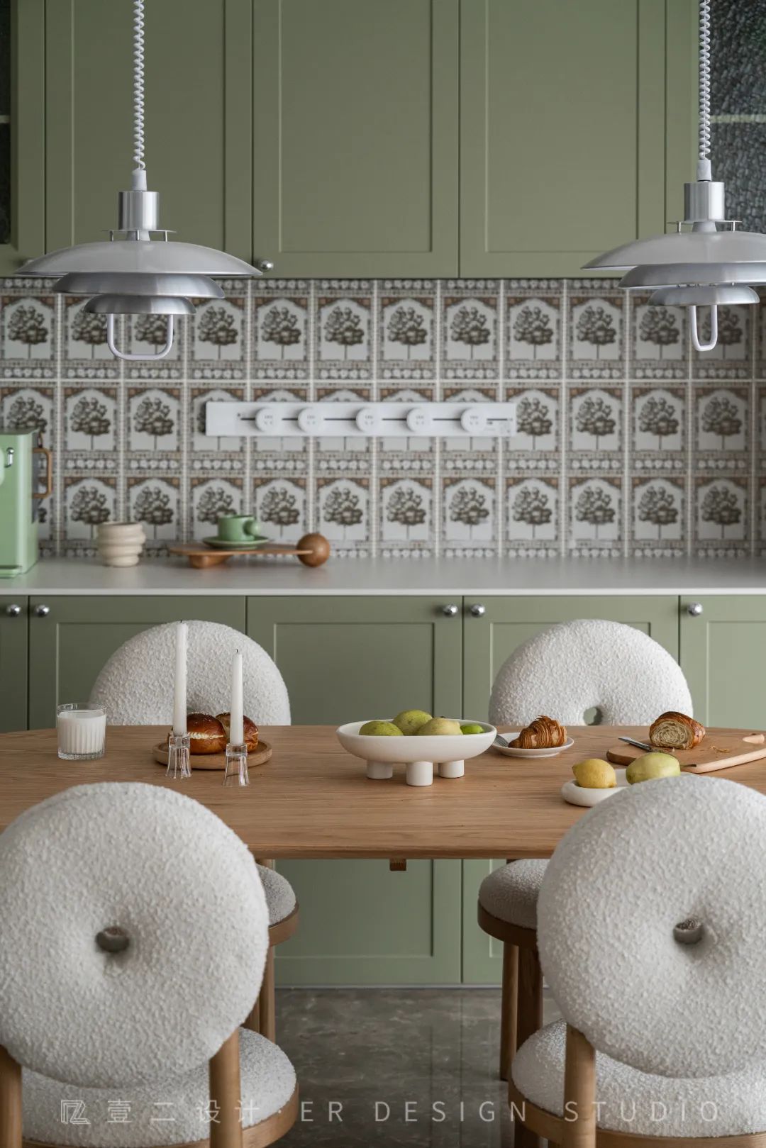 成都奥园云璟绿色混搭风格住宅丨中国成都丨壹二设计-28