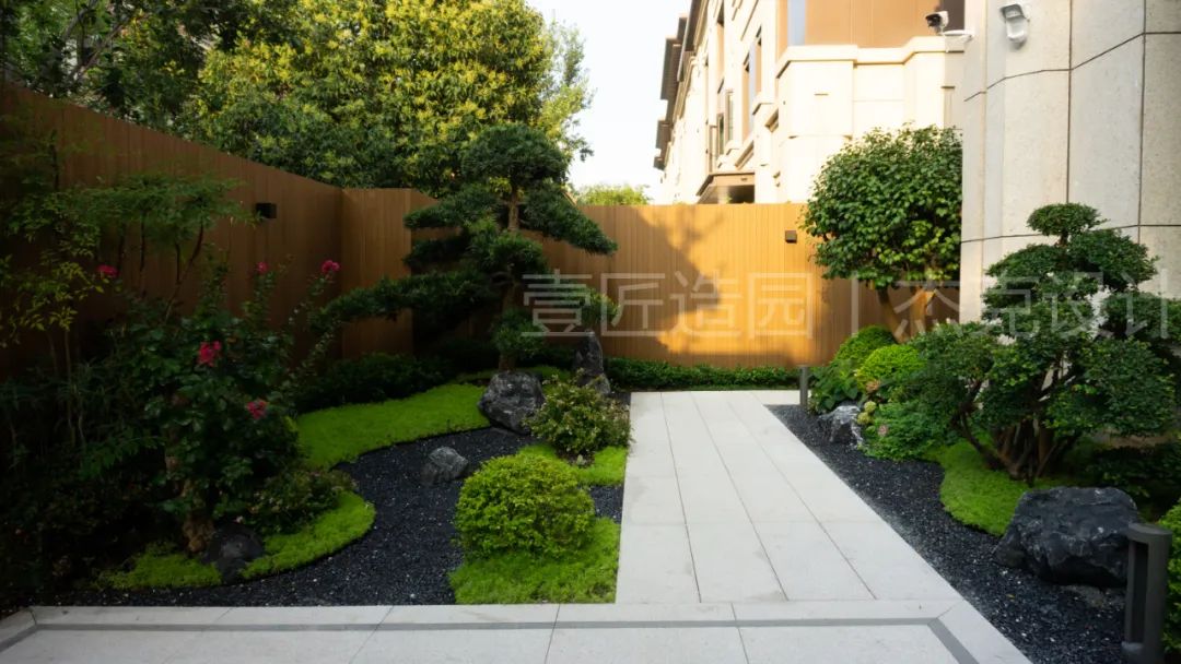 一庭一院一世界 · 正弘瓴的极简庭院设计丨【壹匠造园】-13