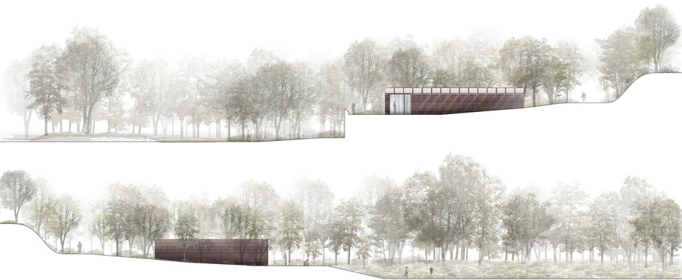 种满大树的标准跑道－西班牙小镇Olot体育公园 / RCR arquitectes & arqfoto拍摄 -32