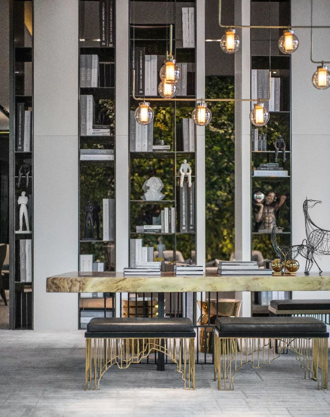 成都合能铂悦府售楼部 | 自然与现代的和谐交融-15