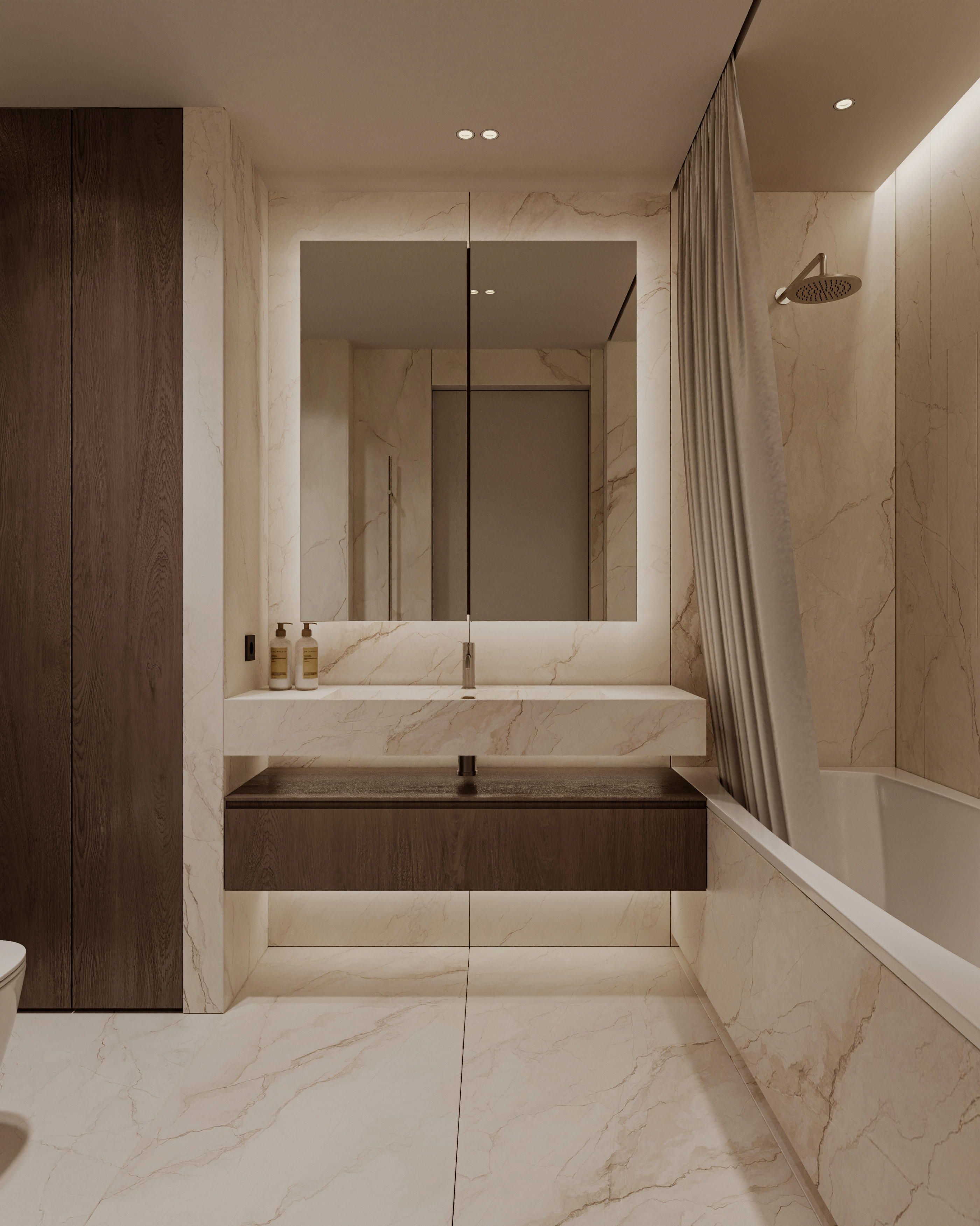 日落项目 客用卫生间丨Sher.Architects-0