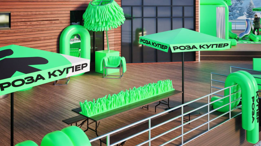 俄罗斯滑雪品牌商业快闪空间-14