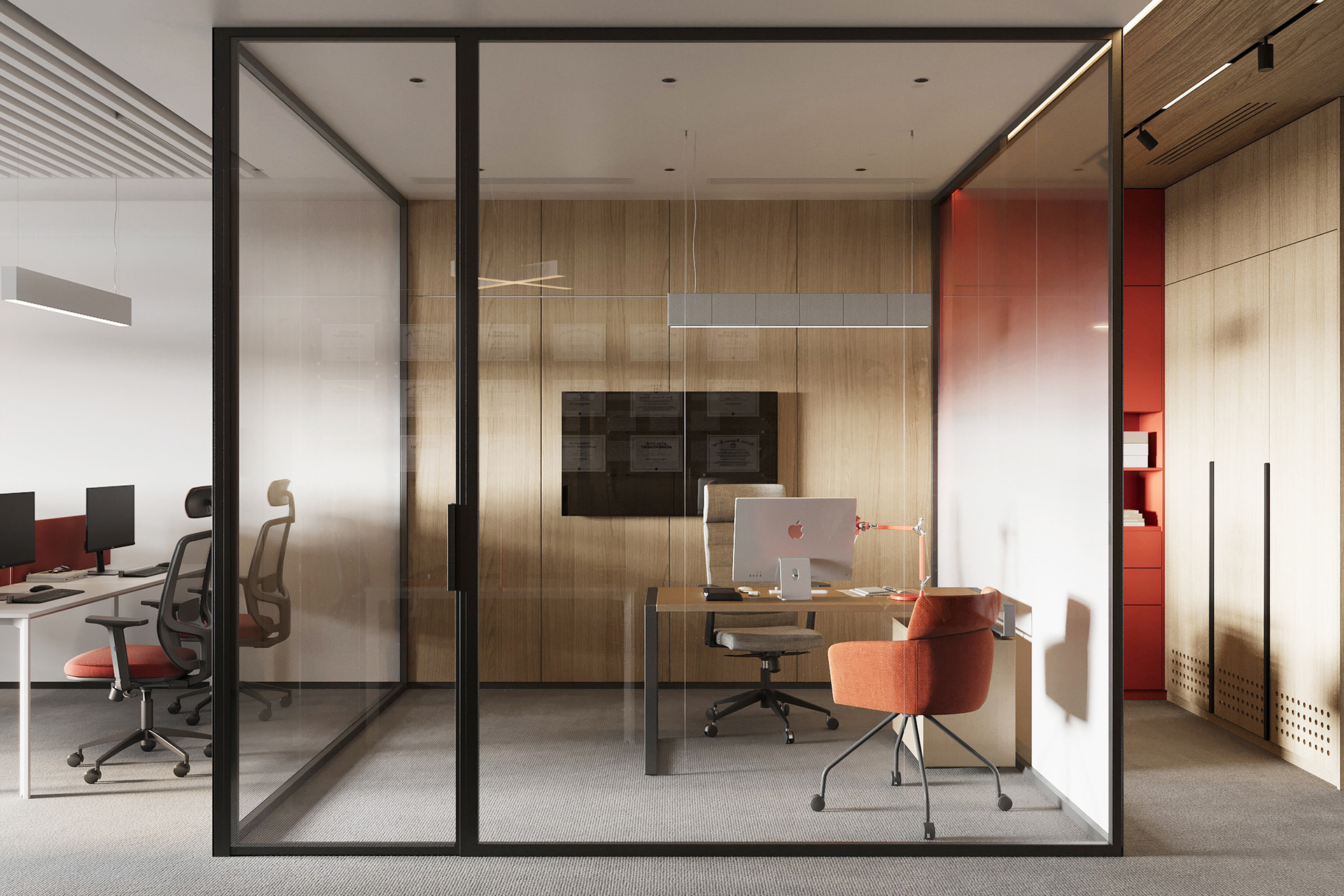 IT 公司多功能办公空间设计项目丨俄罗斯圣彼得堡丨Архитектурное бюро ZARYA-47