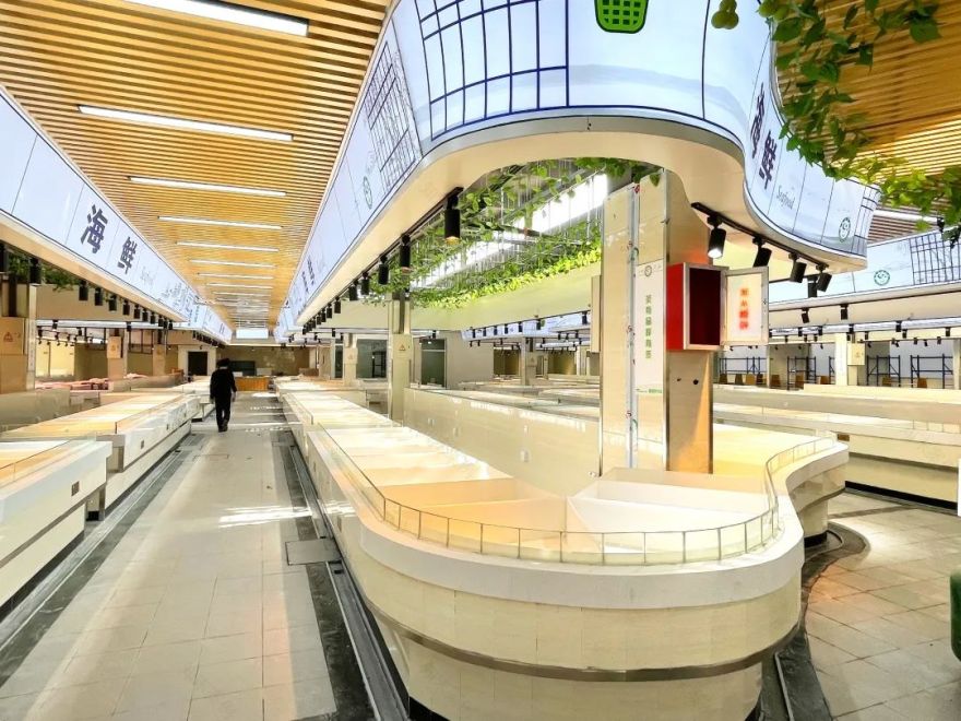 坐落千年古镇,横溪菜场改造升级,新中式田园风刷新菜场“高颜值”!-161