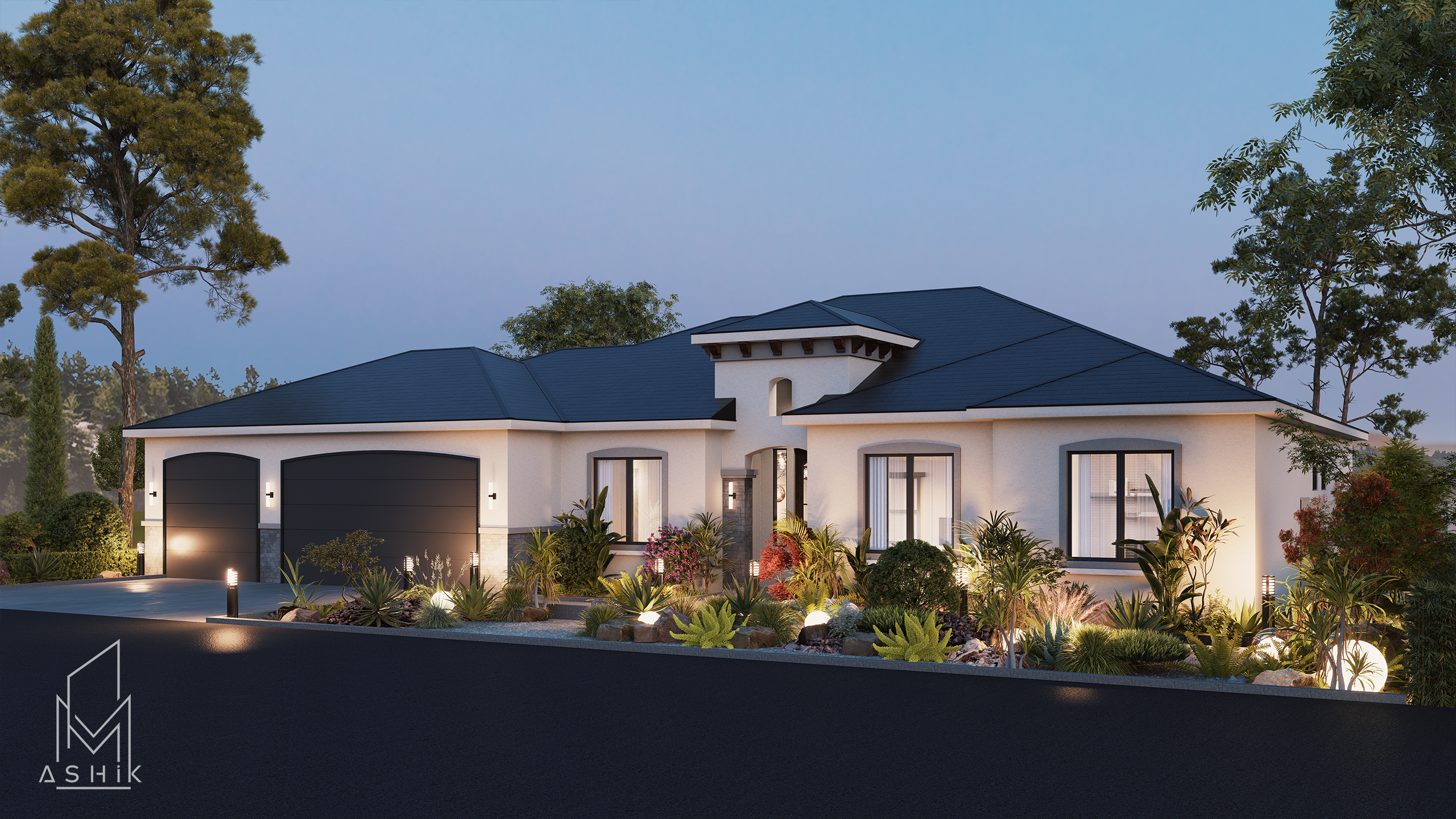 Alegria Homes室内设计与动画项目-11