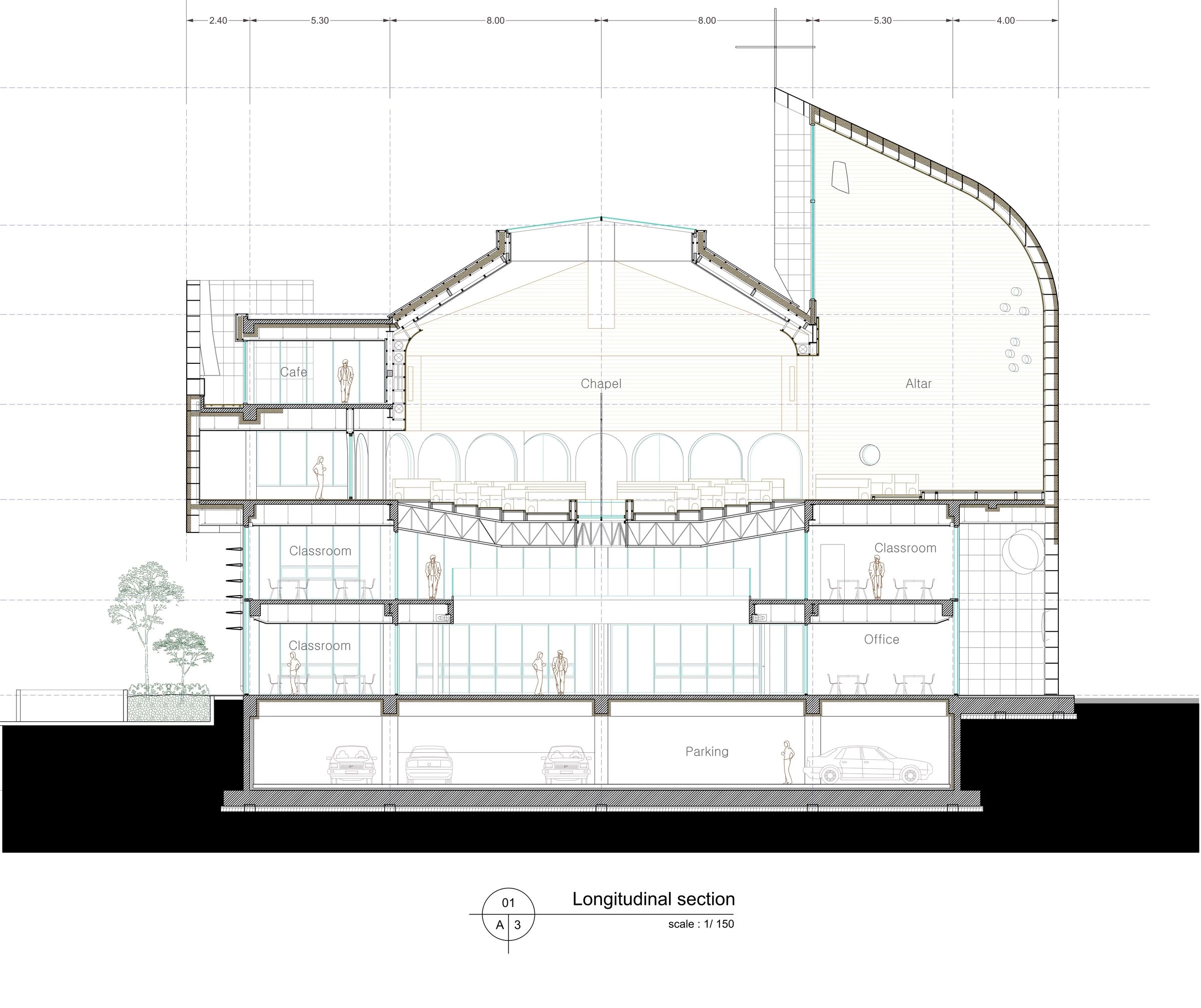 永宗岛 Onnuri 教堂丨韩国丨shinslab architecture-45