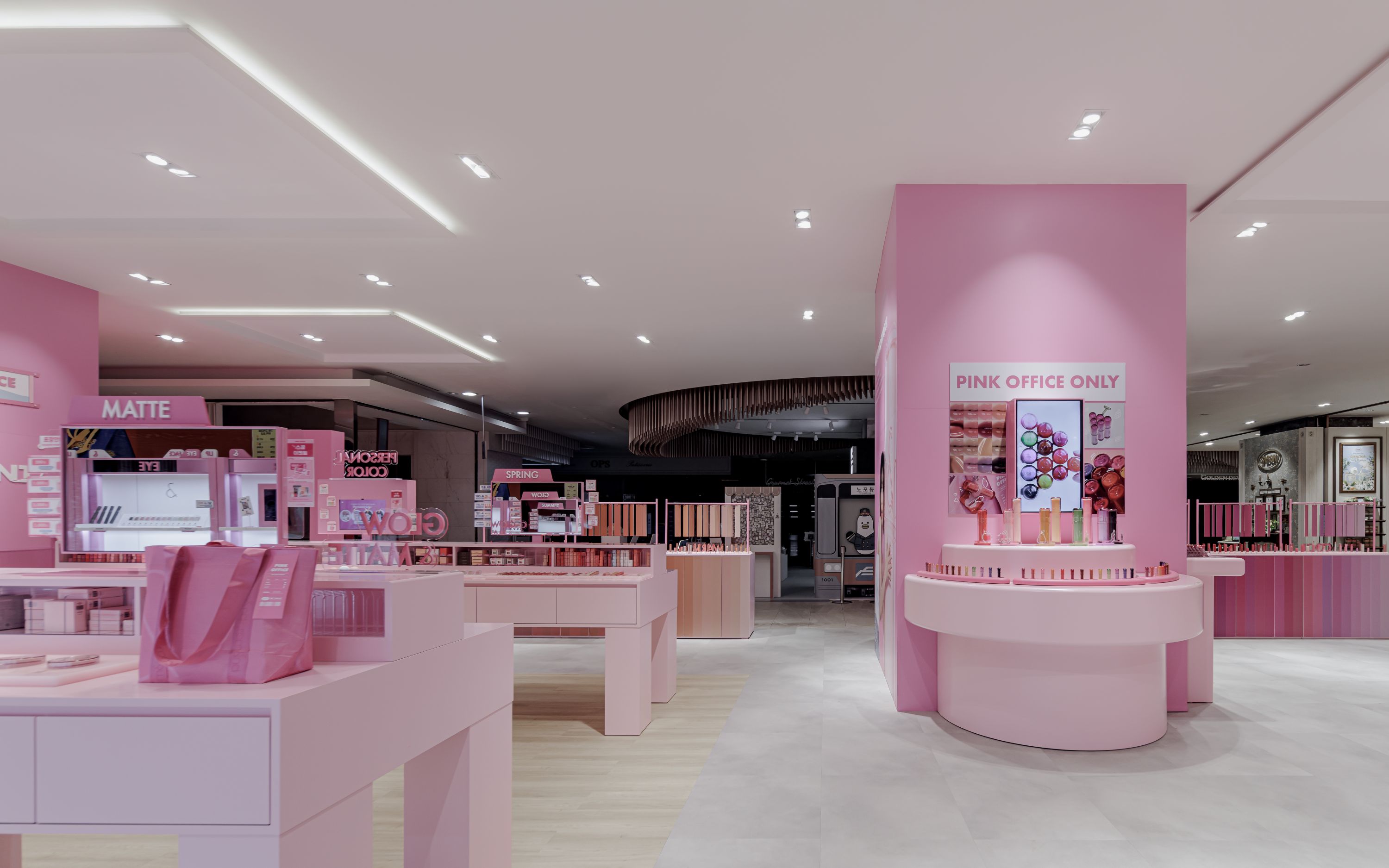 Rom&nd快闪店，釜山乐天百货店丨韩国-2