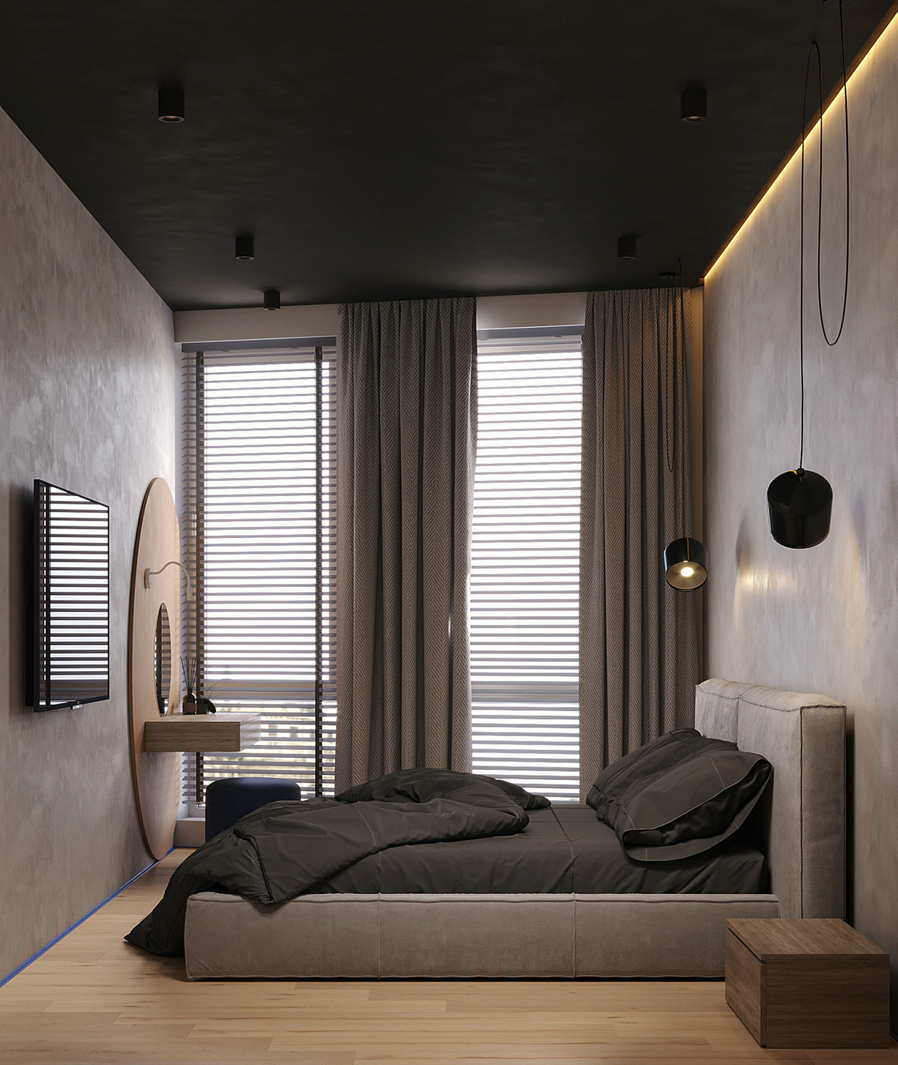 乌克兰 90㎡住宅设计-14