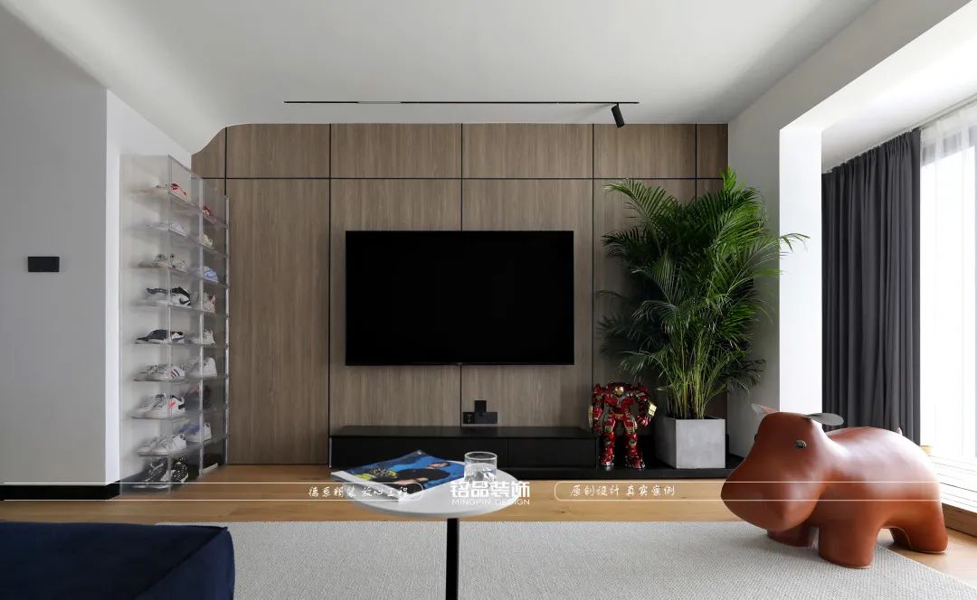 黑白简约,现代时尚 · 150㎡温馨舒适家居设计丨铭品装饰-22