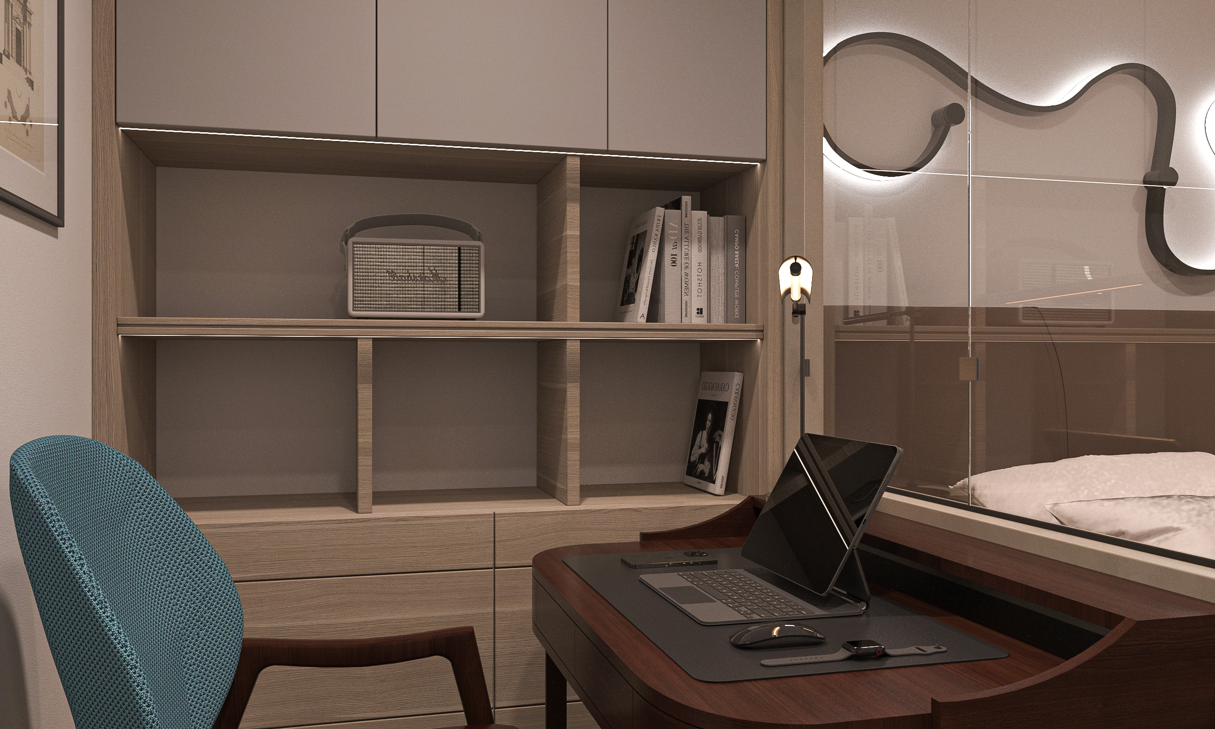 2 Bedroom Apartment 室内设计丨蒙古丨De.Goo-13