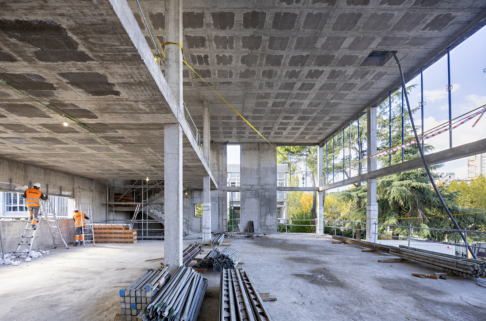 马德里法国学校图书馆丨西班牙马德里丨Alberto Campo Baeza-43