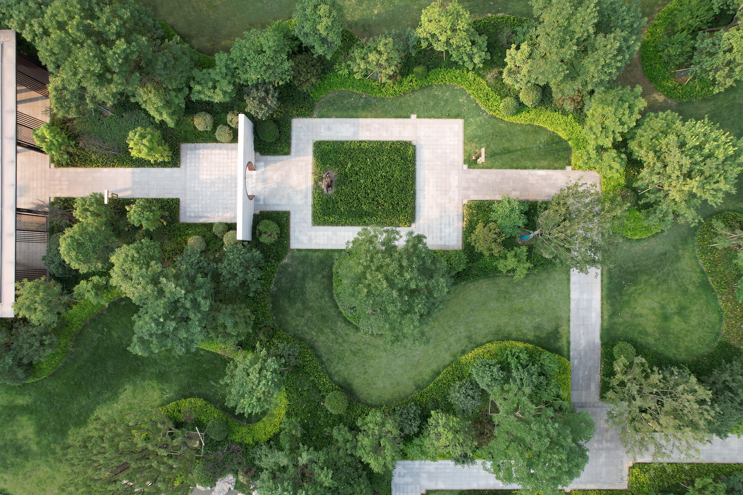 静谧书香 · 山东郓城龙翔南湖公馆景观设计丨中国山东丨DEKS 东易奇思-30