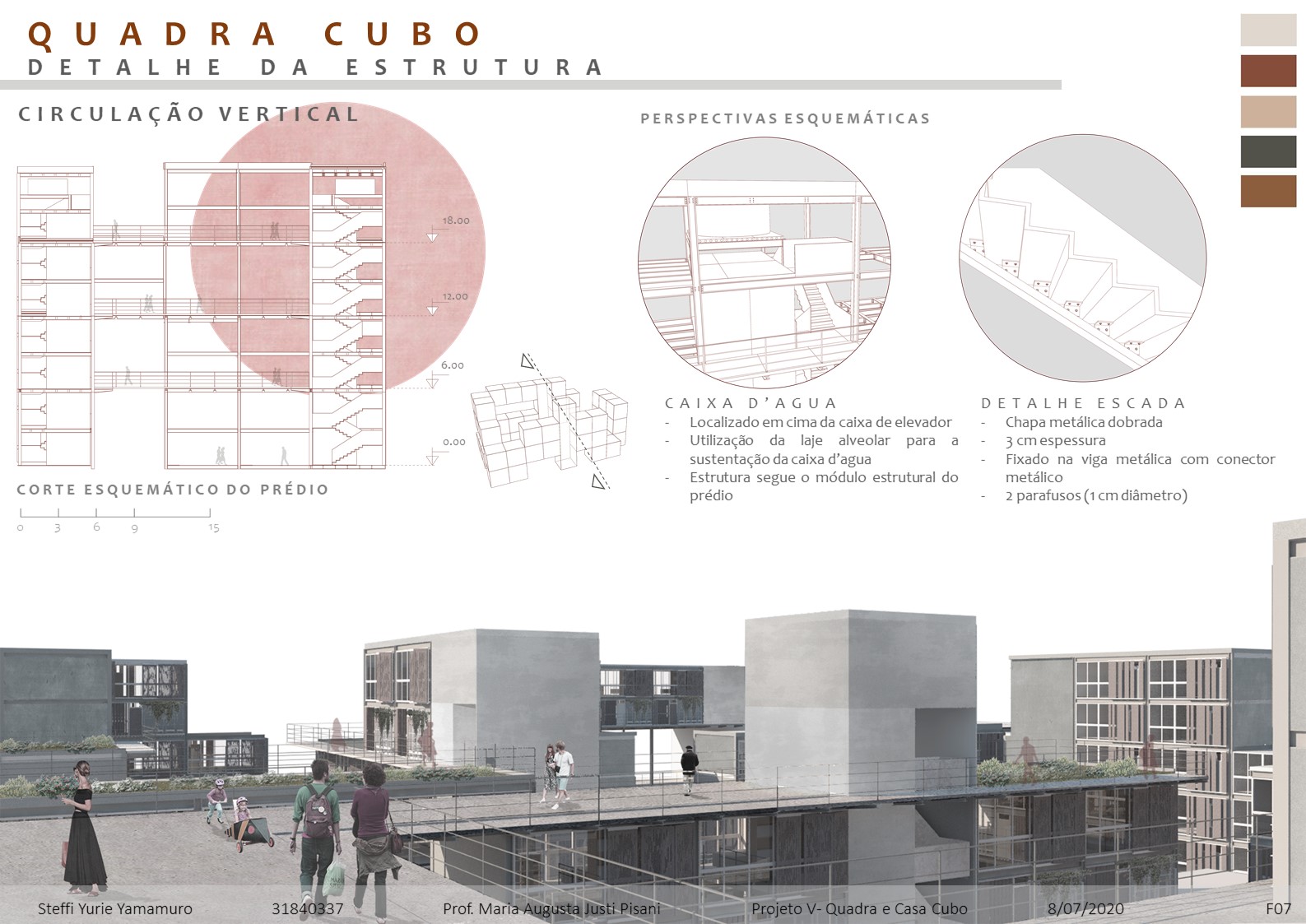 Quadra Cubo - Projeto V-7