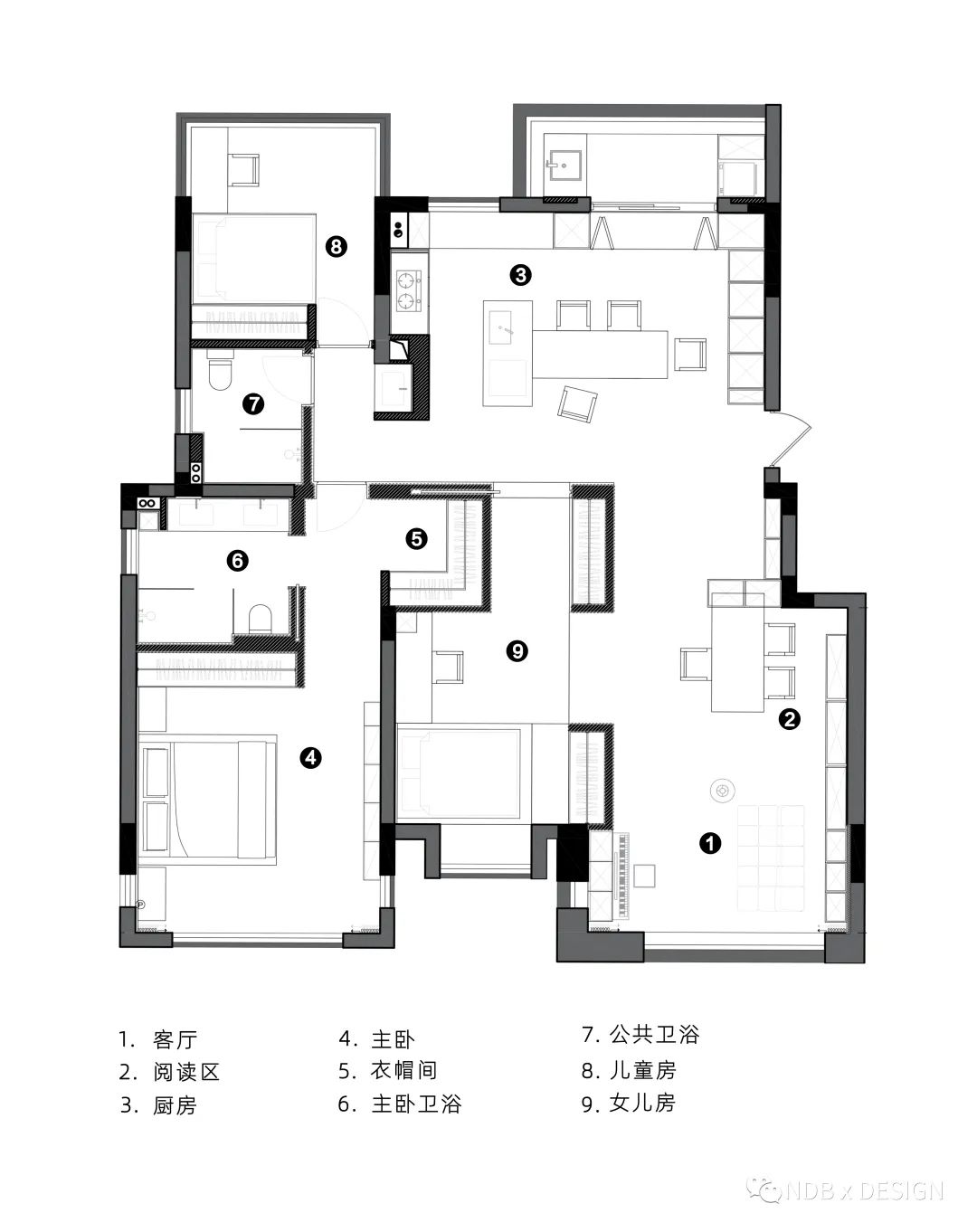 保集外滩住宅丨中国金华丨NDB DESIGN 空间事务所-9