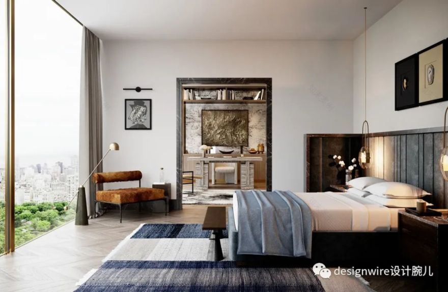 纽约施坦威大厦顶层豪宅,艺术与景观的完美融合-79