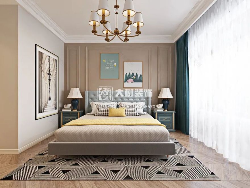 哈尔滨招商贝肯山 127㎡美式新居,温馨舒适-29