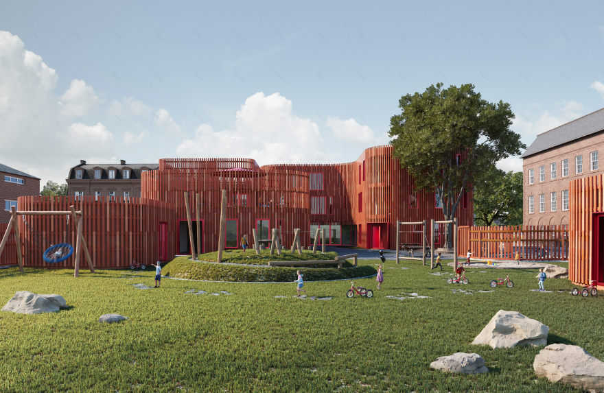 哥本哈根幼儿园·儿童花园村丨丹麦哥本哈根丨COBE Architects-4