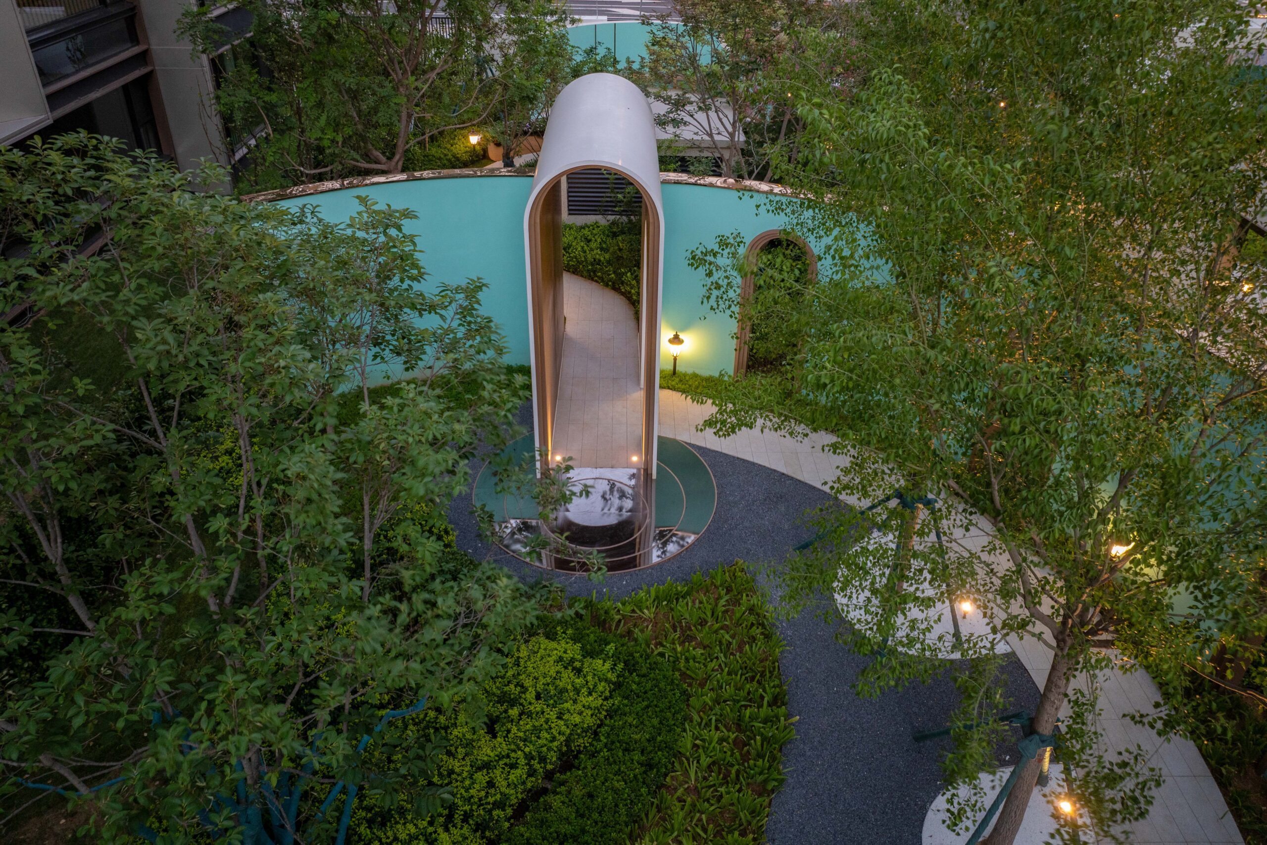 天津头部的社区产品,泰达格调瑰丽花园丨易亚源境-182