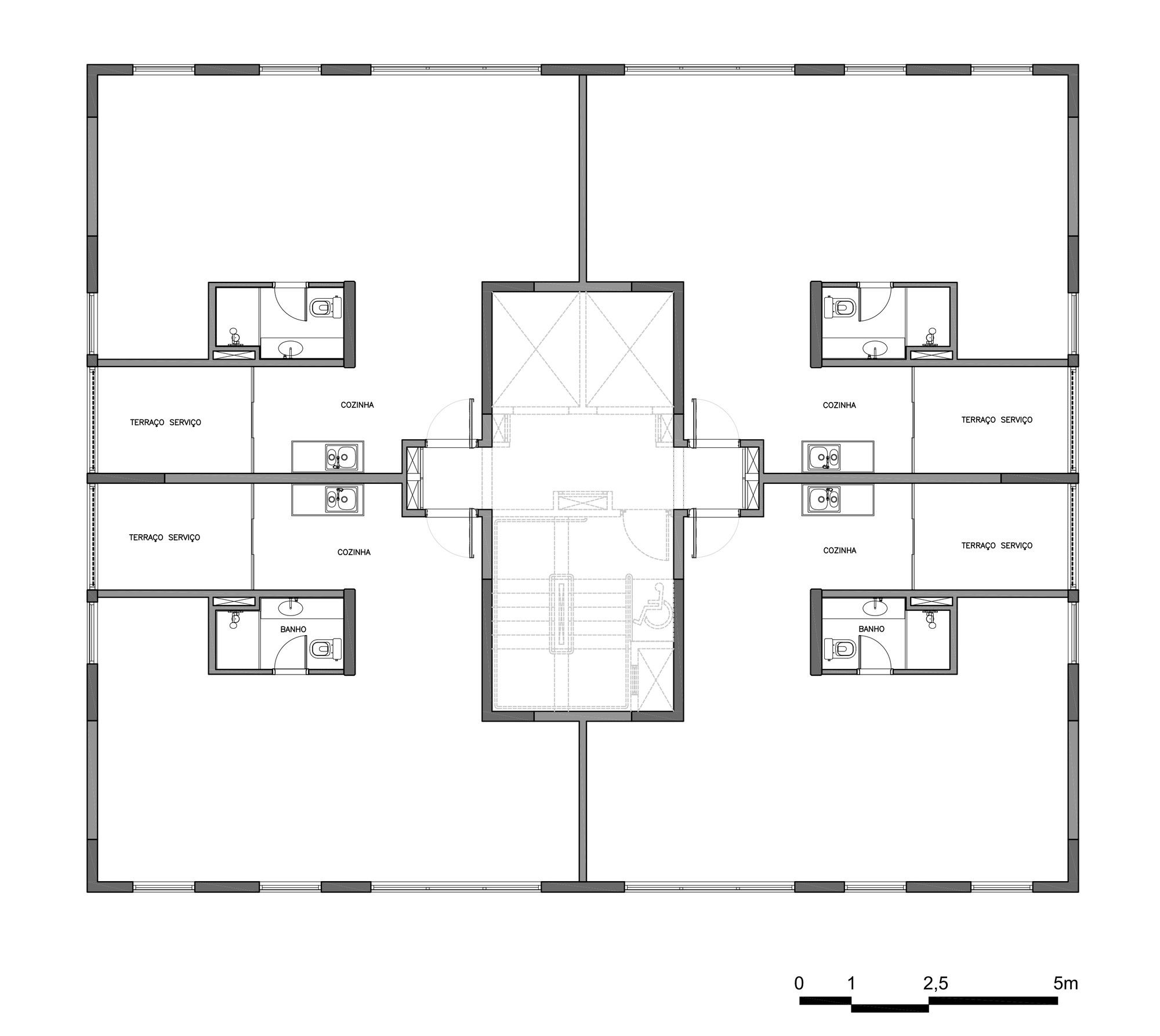 巴西圣保罗 Campo Belo 住宅大楼，灵活空间与工业风格的完美结合-48