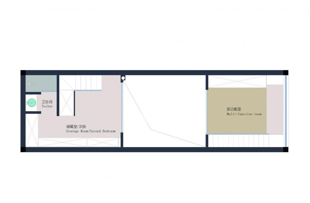 层高 4.2 米的“枫景华庭”两口之家设计-2