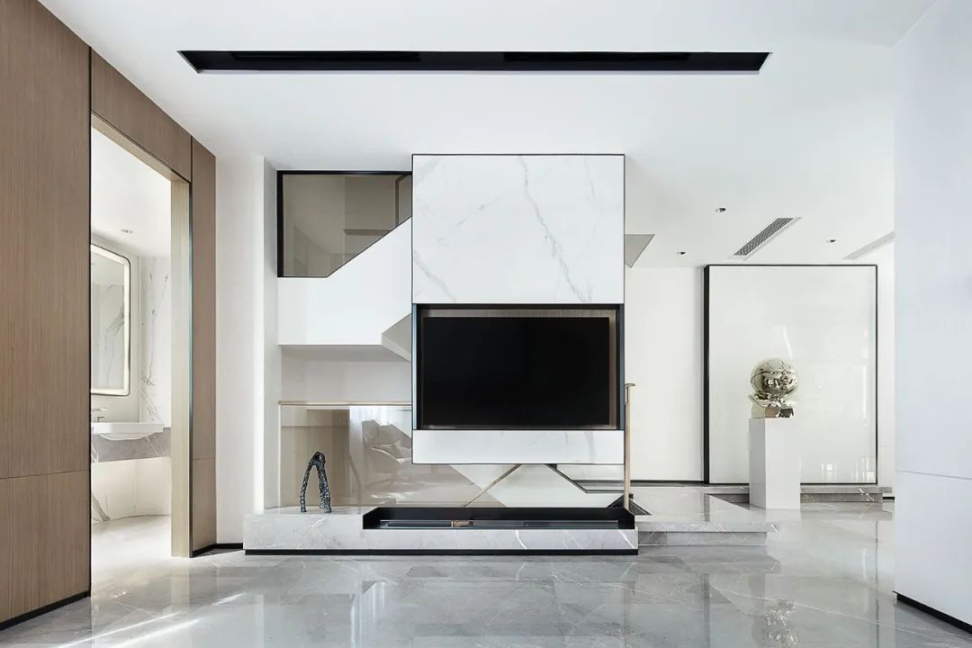 佛山高明明湖北湾别墅样板房丨中国佛山丨广东天元建筑设计有限公司-12