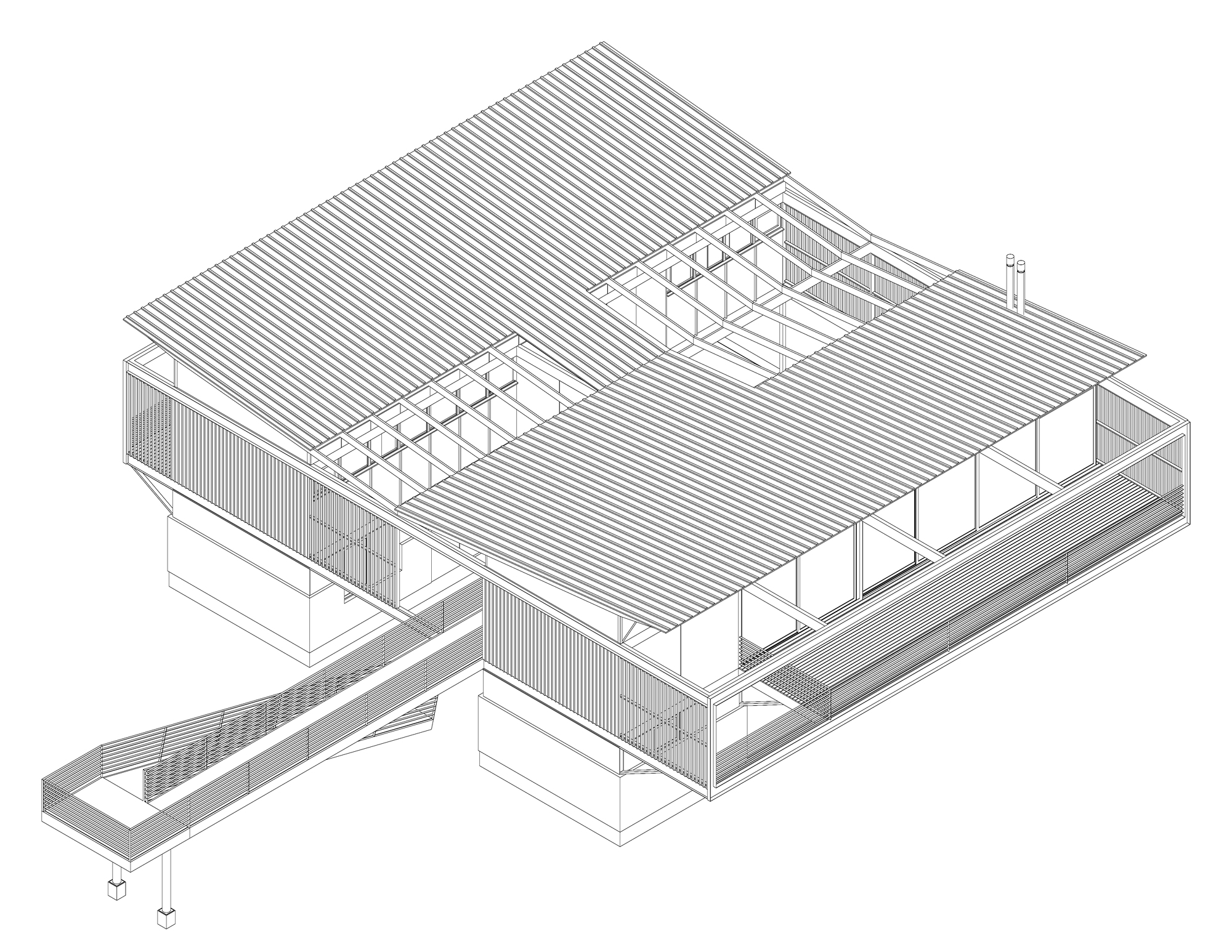 罗布莱·瓦乔之家丨智利丨Hebra Arquitectos-59