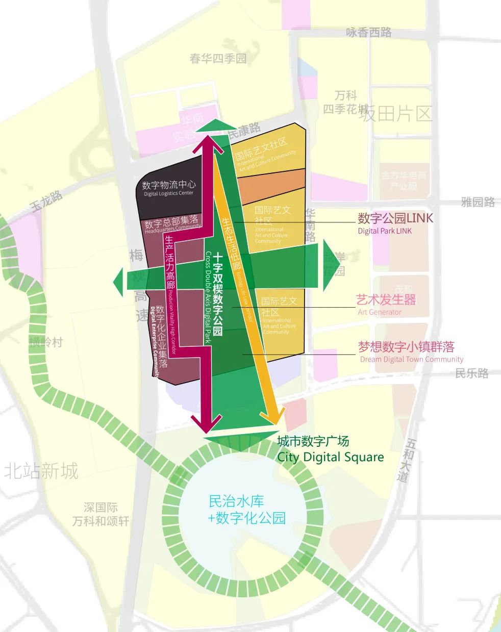 超级公园，十字共生丨中国深圳丨CUBE立方设计-17