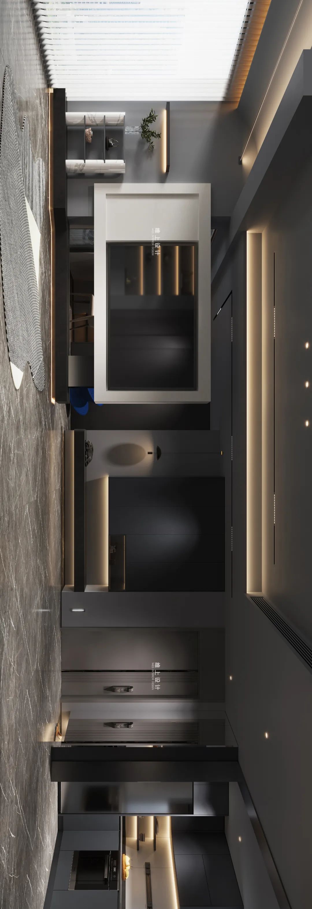 暗调高级质感私宅丨中国福州丨维上设计-15