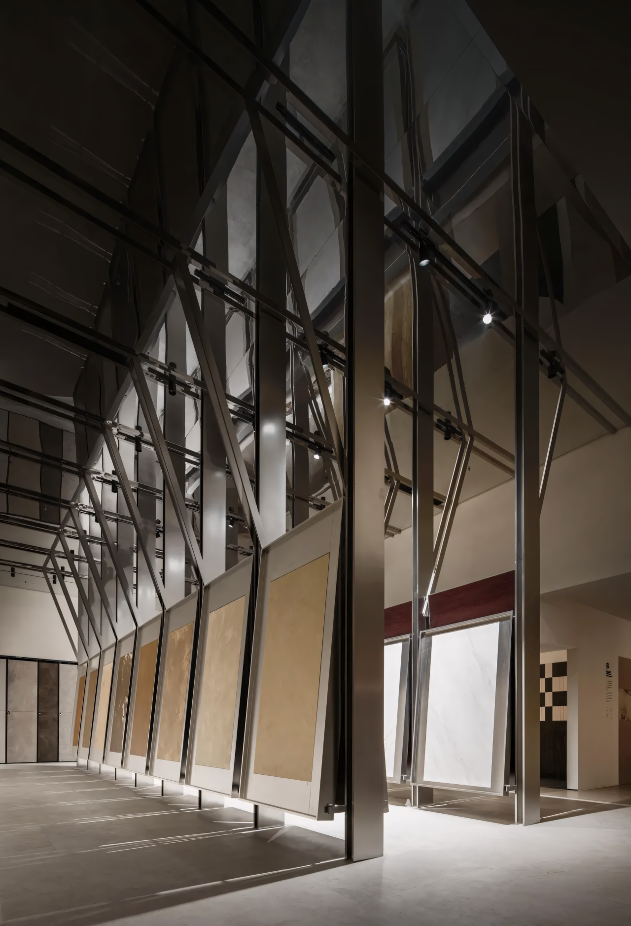 博思道设计丨佛山瓷砖展厅-25