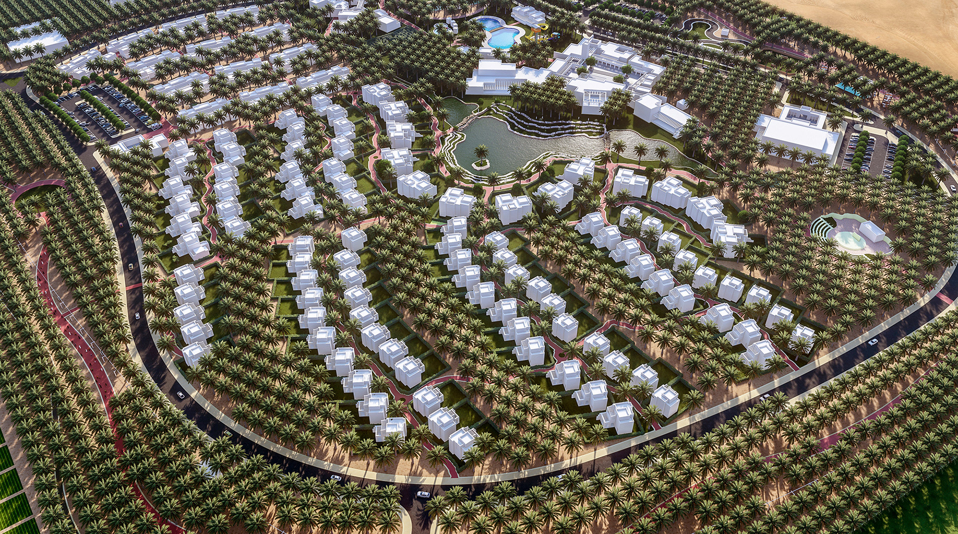 提布拉克绿洲度假村总体规划丨Adeem Consultants-29