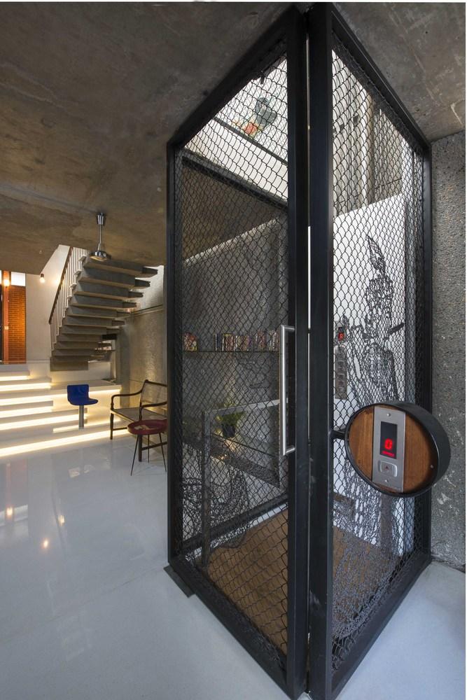 印度马哈拉施特拉邦拼贴别墅-49