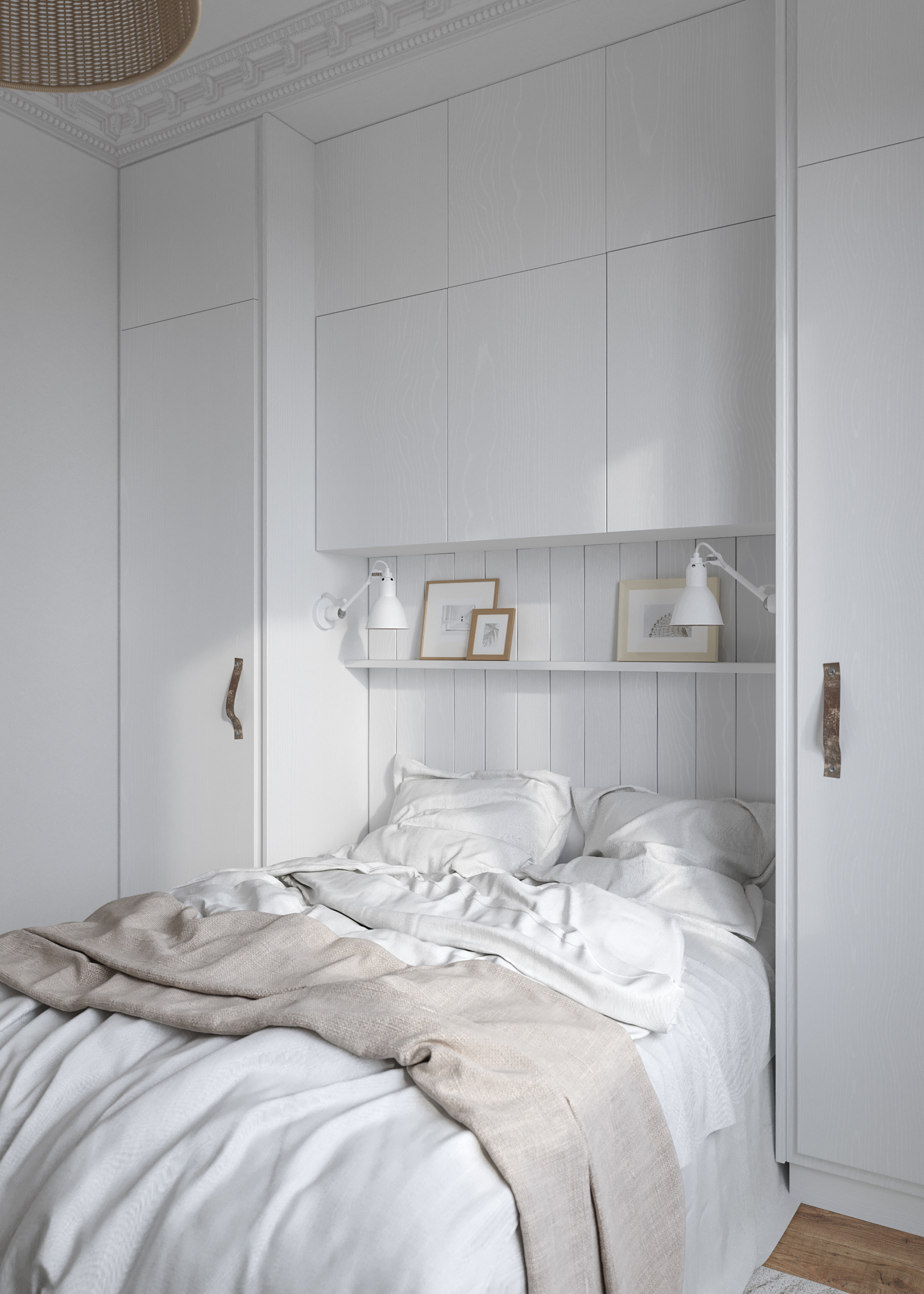 Guryevskaya Sloboda 村 3 号住宅室内设计丨Sergey Kachalov-28