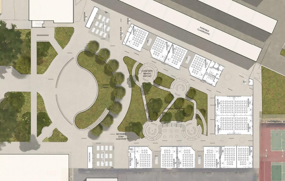 Mira Mesa 高中教学楼与音乐厅丨美国丨Architects Mosher Drew-74