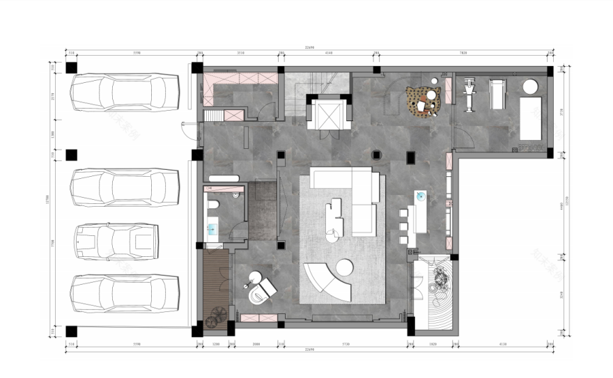 666㎡翡翠城翠湖苑,演绎多代共居的生活日常丨中国杭州丨力设计-72