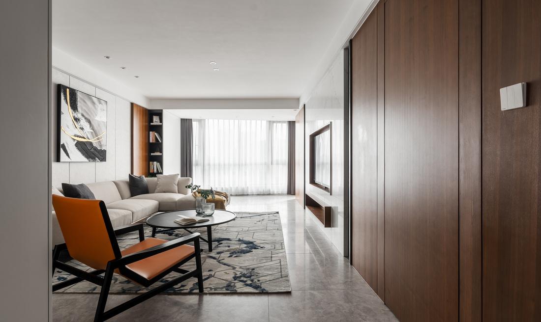 现代白领公寓设计,温馨优雅与功能性完美融合-0