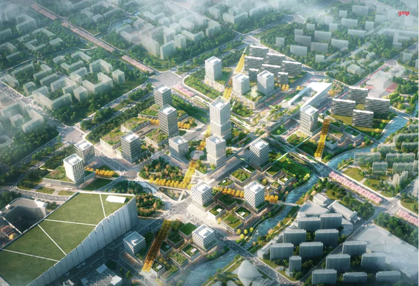 临港滴水湖核心区文旅宜居区地区中心“站城一体化”开发方案丨中国上海丨德国 gmp 建筑师事务所-13