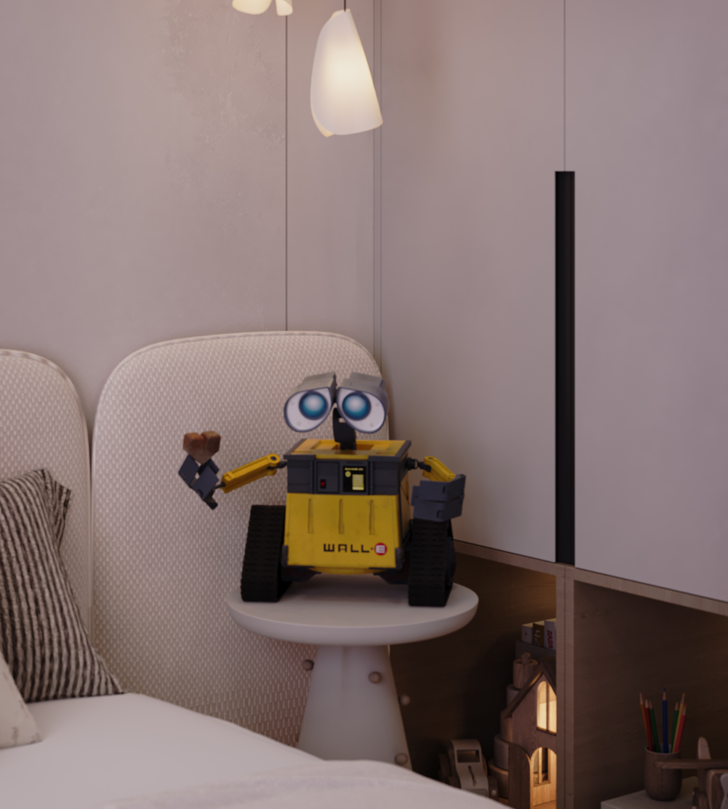 儿童房丨沙特阿拉伯丨Awab Elsaid designs,MARWA ELSAYED-4