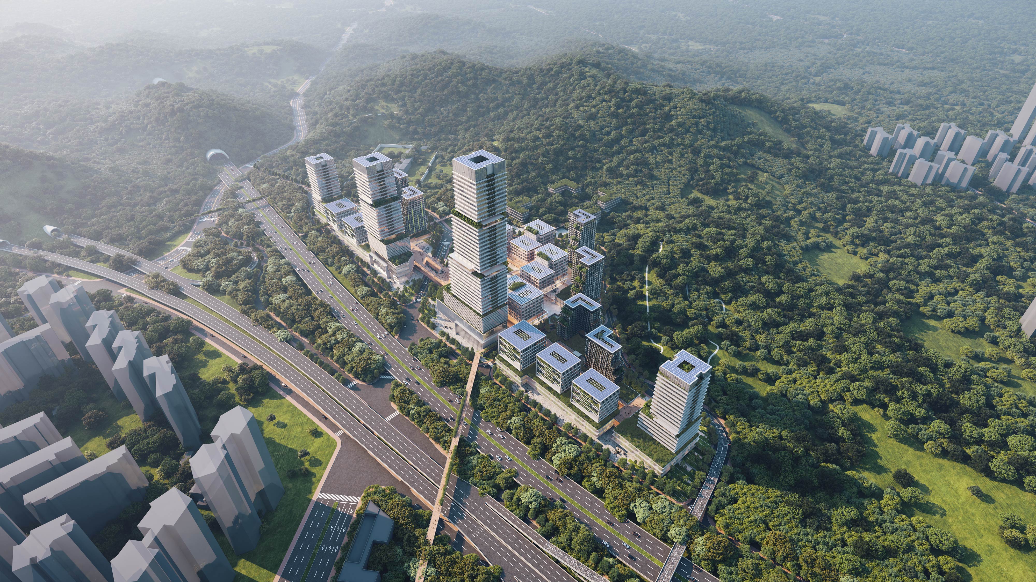 深圳建筑产业生态智谷总部基地一期城市设计与建筑设计总承包国际招标丨中国深圳丨艾奕康设计与咨询（深圳）等多家联合体单位-11