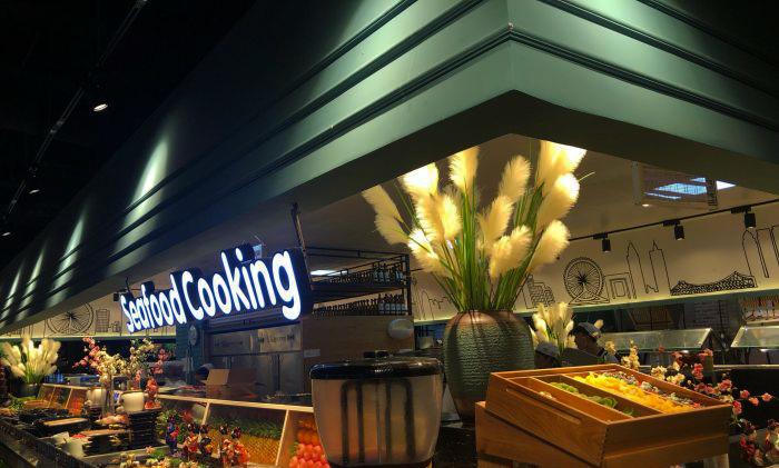 梨花炭火烤肉自助餐厅(乐宾店) | 现代风格的自助烤肉空间-32